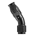 EVIL ENERGY 3AN PTFE Fitting Hose End Fitting 30 Degree Black for PTFE Hose Only