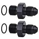 EVIL ENERGY 4AN Flare to AN4 ORB Male O-Ring 2PCS Fitting Adapter