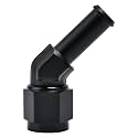 EVIL ENERGY 6AN Female to 3/8" Barb Hose Fitting 45 Degree Swivel