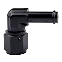 EVIL ENERGY 6AN Female to 3/8" Barb Hose Fitting 90 Degree Swivel