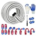 EVIL ENERGY 6AN Fuel Line Kit 20FT Stainless Steel Braided CPE Fuel Hose