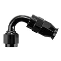 EVIL ENERGY 6AN PTFE Hose End Fitting 120 Degree Black for PTFE Hose Only