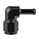 EVIL ENERGY 8AN Female to 3/8" Barb Hose Fitting 90 Degree Swivel