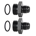 EVIL ENERGY 8AN Flare to AN12 ORB Male O-Ring 2PCS Fitting Adapter