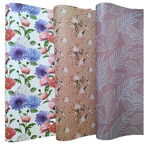 evince wrapping paper - pack of 6 large gift packing paper with 2834 x 2034 - multi occasion gift paper for diwali birthday wedding party decor - premium recyclable gift wrapper with fun facts