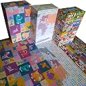 eVincE Wrapping Paper - Pack of 6 Large Gift Packing Paper with 28" x 20" - Multi Occasion Gift Paper for Diwali, Birthday, Wedding, Party Decor - Premium Recyclable Gift Wrapper with Fun Facts