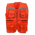 EVION Customized Reflective Safety Jacket ES-16200 Engineers safety vest labour safety jacket cycling safety jacket bikers Safety Jackets (Balck)