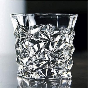 eviqe store premium style whiskey glass set of 6 rock glass