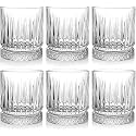 Eviqe Store Premium Style Whiskey Glass Set of 6 (Crystal Linning)