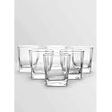 Premium Style Whiskey Glass Set of 6 (Square Glass)