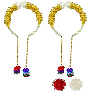 pearl bhabhi rakhi amp lumba set  raksha bandhan chuda amp hanging rakhi pair for bhabhi