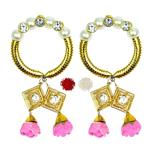 2 pcs kada bhabhi rakhi chuda bracelete bhabhi hanging rakhi lumba pair  rakhi for bhabhi kada-56-56  rakhi  rakhi set  rakhi for brother  rakhi for brother and bhabhi  rakhi combo  bhaiya bhabhi rakhi  rakhi gifts