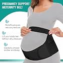 Evissa Maternity Belt Pregnancy Support 4 In