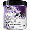 EVL PumpMode Nitric Oxide Booster Pre Workout Powder - Furious Grape