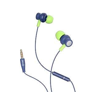 EVM 3.5mm Jack Wired Earphone HD Mic