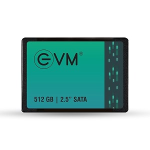 EVM 512GB 2.5 Inch SATA III Internal SSD | Up to 550MB /s Read 500MB /s Write | High Speed Storage for Laptop Desktop | 5 Year Warranty (EVM25 /512GB)
