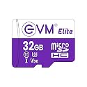 EVM Elite 32GB MicroSDXC Class 10 U3 V30 Memory Card - 100 MB/s Read Speed - CCTV Camera, Mobile, Drone - 5 Years Warranty (EETF/32GU1)