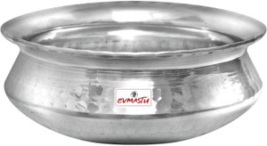 evmastu biryani handismall size heavy bottom aluminium handilagankadaicooking pot handi 2 l aluminium