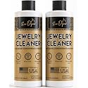 Evo Dyne Ultrasonic Jewelry Cleaner Solution, 2-Pack, 8 oz Bottles