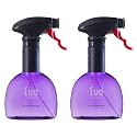 Evo Oil Sprayer Minis, Non-Aerosol for Olive, Cooking Oils, and Vinegars, Purple, 8-Ounce Capacity, Set of 2