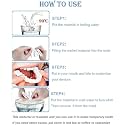 EVOCATIVE Snap-On Instant Perfect Smile | Comfort Fit Flex Teeth Veneers for Top and Bottom | Enhance Your Smile with White, Neat Teeth