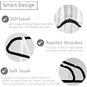 Non-Slip Velvet Hangers - Ultra Thin Space Saving Suit Hanger with 360 Degree Swivel Hook - Strong and Durable Velvet Clothes Hangers - Coat Hangers for a No Hanger Marks (Black, Pack of 10)