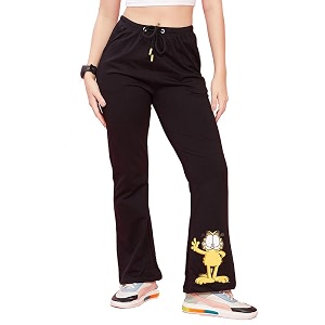 Evolove Cotton Track Pants for Women with