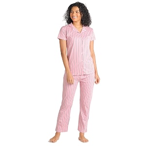 Evolove Womens Cotton Full Sleeves Collared Night