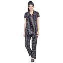 Evolove Women39s Cotton Full Sleeves Collared Night
