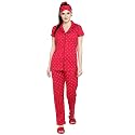 Evolove Women39s Cotton Full Sleeves Collared Night