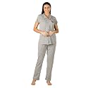 Evolove Women39s Cotton Full Sleeves Collared Night