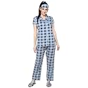 Evolove Women39s Cotton Full Sleeves Collared Night