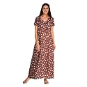Evolove Women39s Cotton Long Maxi Maternity Feeding