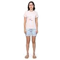 Evolove Women Night Suit SetTop Short Set