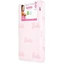 Evolur Barbie Chasing Dreams GREENGUARD Gold &amp; BSA Certified Crib and Toddler Mattress, Dual-Sided Infant &amp; Toddler Support Water-Resistant &amp; Flame-Retardant - Pink