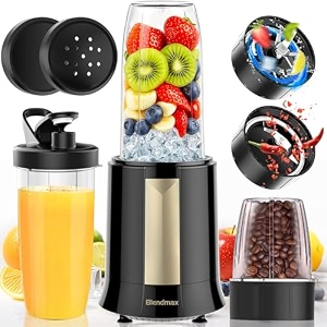 evolution industry1000w blender high power coffee grinder multi-function 800ml and 300ml ice breaker portable bottle grinder mixer easy bottle mixer