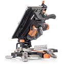 Evolution R8MTS 8-1/4" Convertible Miter/Table Saw - Multi-Function Saw - 0-45° Bevel & +/- 45° Miter - Multi-Material Cutting: Wood, Plastic, Metal - Compact, Powerful 12A Motor - TCT Blade Incl
