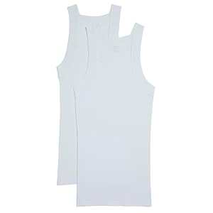 Evolve Mens Cotton Comfort Square Cut Tank