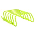 Speed Training and Practice Hurdle Track and Fields 6 inch for Unisex Adult Yellow Color Pack of 1 (4 Pieces)