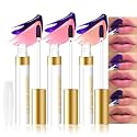 evpct 3Pcs Peel Off Lip Stain Tints with Tweezer, Liquid Lipstick Lip Stain Gloss Long Lasting Waterproof for Women, Non-stick Cup Lipstick Peel Off Highly Pigmented 24 Hrs Original Lips Stains, Set03