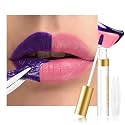 evpct Light Rose Peel Off Lip Stain Tints with Tweezer, Matte Lipstick Lip Stain Gloss Long Lasting Waterproof for Women, Non-stick Cup Lipstick Peel Off High Pigmented 24 Hrs Original Lips Stains, 05