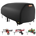 EVRBUL Log Splitter Cover Waterproof, 83" x 45" x 39", for 15-45 Ton Log Splitter, Heavy Duty Wood Splitter Cover, All Weather Protection