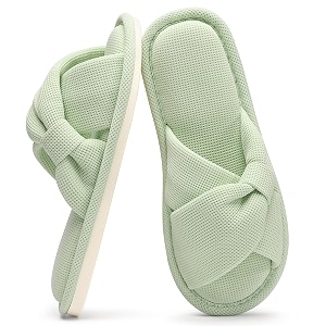 Evshine Summer House Slippers for Women Corduroy
