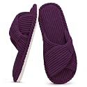 Evshine Summer House Slippers for Women Corduroy