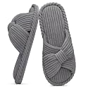 Evshine Summer House Slippers for Women Corduroy