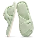Evshine Summer House Slippers for Women Corduroy