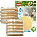 Evviva Sciences Potato Dextrose Agar Petri Dishes - Prepoured Potato Dextrose Agar (PDA) - for Mushrooms, Home Test Kit, or for Science Fair Projects, Petri Dishes with Agar