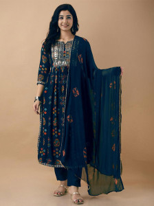 ewedoos women kurta pant dupatta set