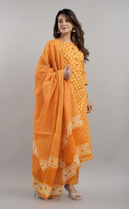 ewedoos printed kurta salwar  dupatta set