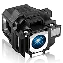 EWO'S ELP67 Replacement Projector Lamp for Epson ELPLP67 PowerLite Home Cinema 500 707 710HD 750HD EX5210 EX7210 EX3210 EX3212 VS210 VS220 X12 W12 S12 V13H010L67 Lamp Bulb Replacement